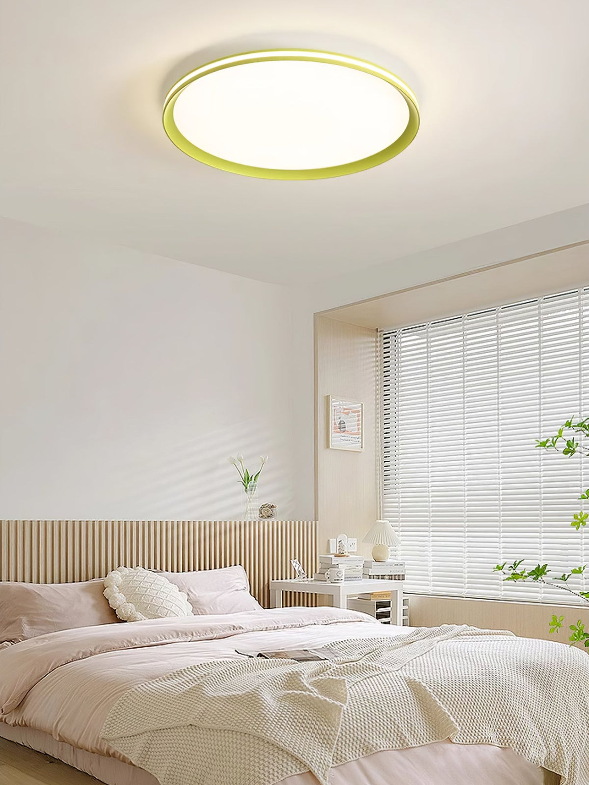 Avtheira Moderne minimalistische ronde plafondlamp met LED
