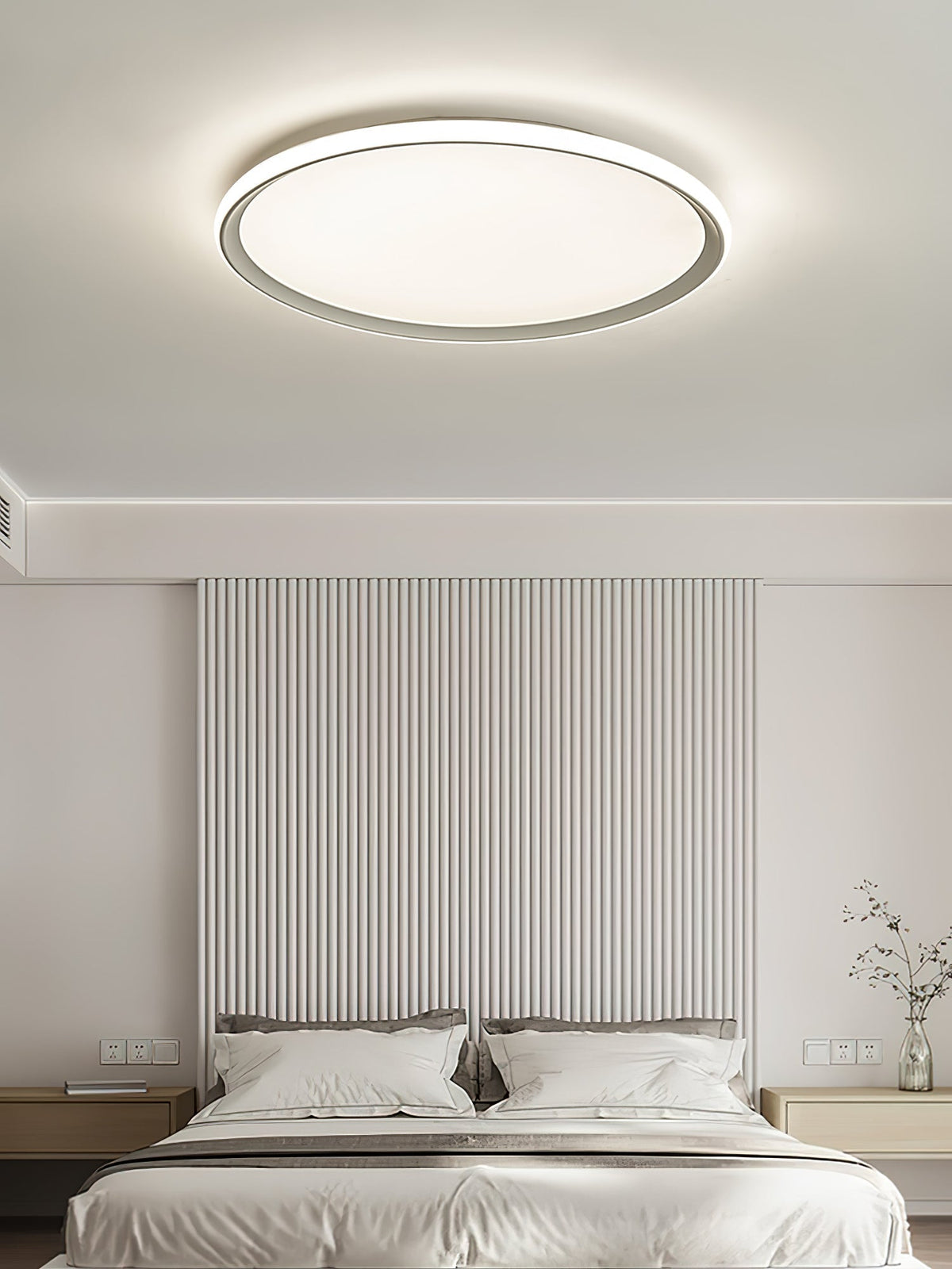 Avtheira Moderne minimalistische ronde plafondlamp met LED
