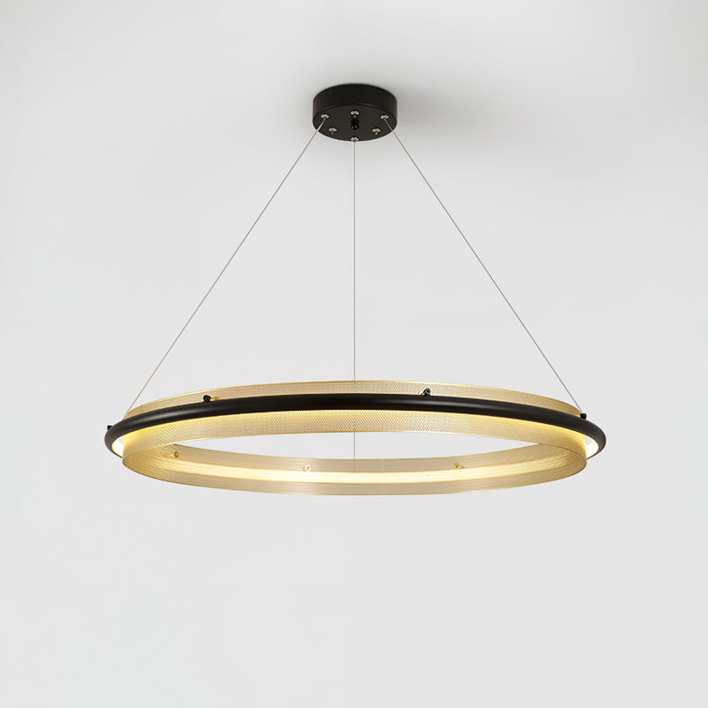 Erveliel moderne minimalistische LED ronde kroonluchter