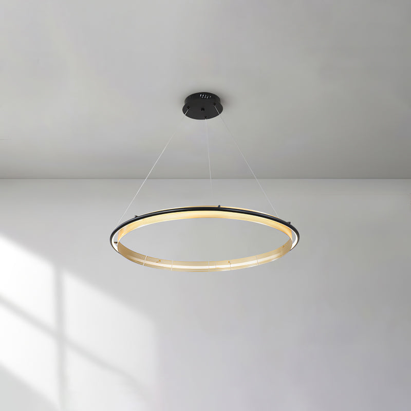 Erveliel moderne minimalistische LED ronde kroonluchter