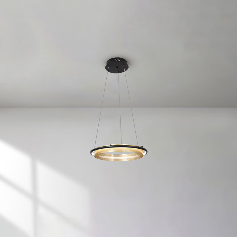 Erveliel moderne minimalistische LED ronde kroonluchter