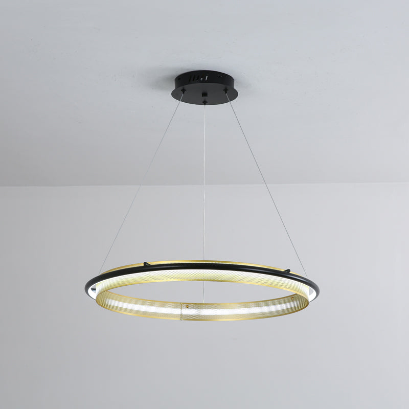 Erveliel moderne minimalistische LED ronde kroonluchter
