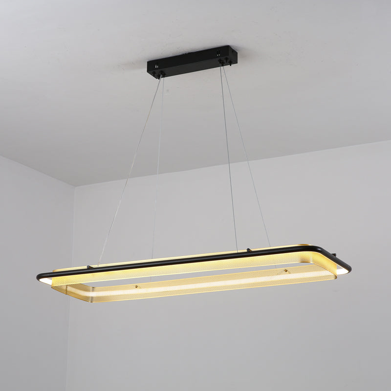 Erveliel moderne minimalistische LED ronde kroonluchter