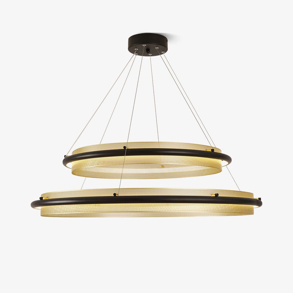 Erveliel moderne minimalistische LED ronde kroonluchter