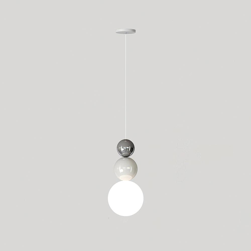 Elynd Acryl drie-ballen hanglamp