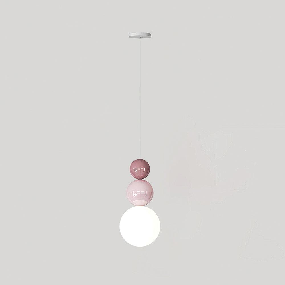 Elynd Acryl drie-ballen hanglamp