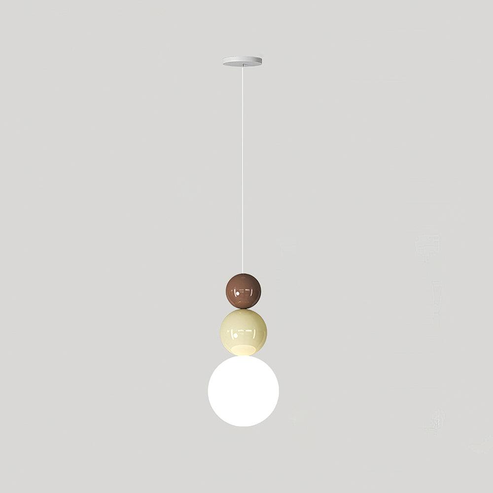 Elynd Acryl drie-ballen hanglamp