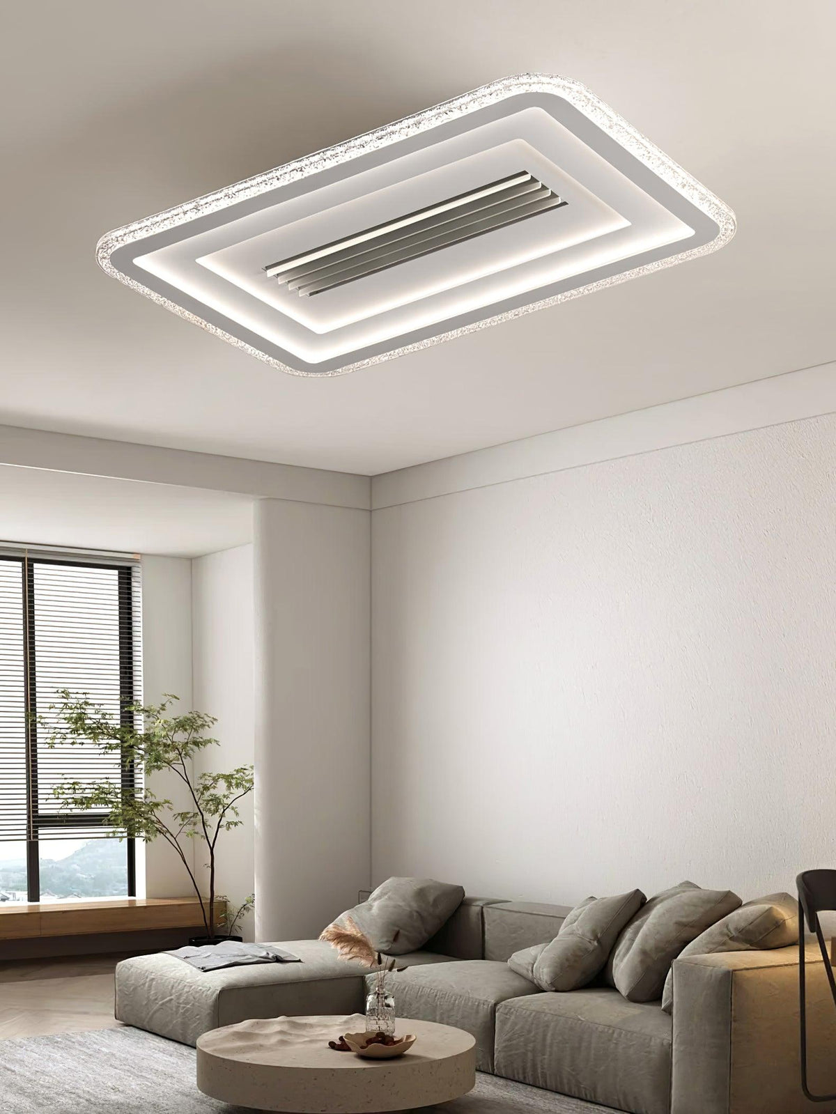 Ulthaara Moderne minimalistische ultradunne rechthoekige plafondlamp
