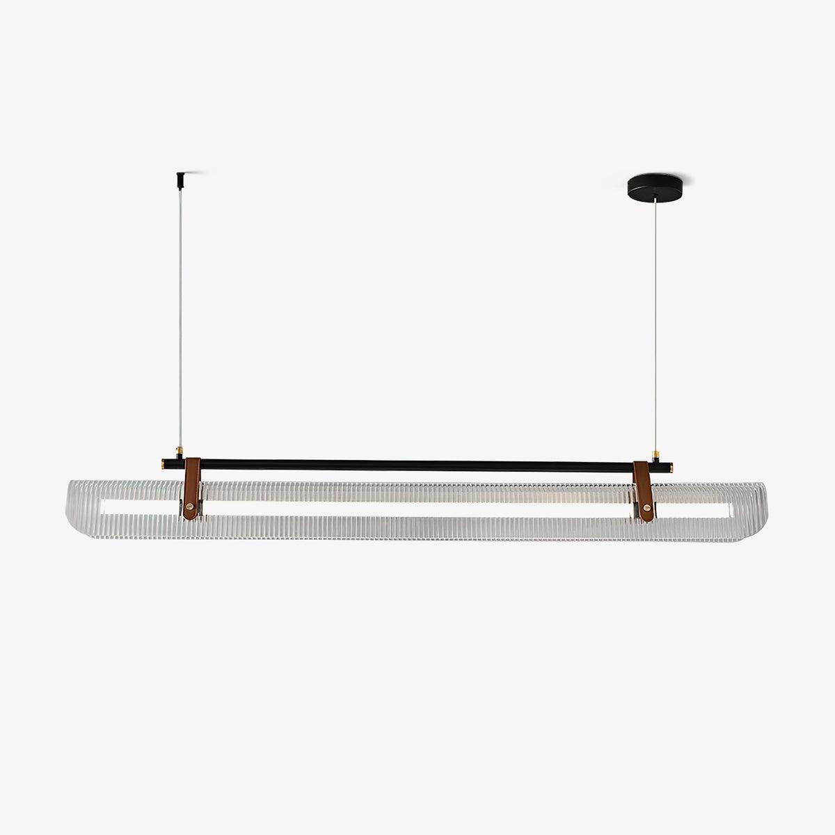 Niraenne Moderne hanglamp van acryl met lineair ontwerp voor eetkamer