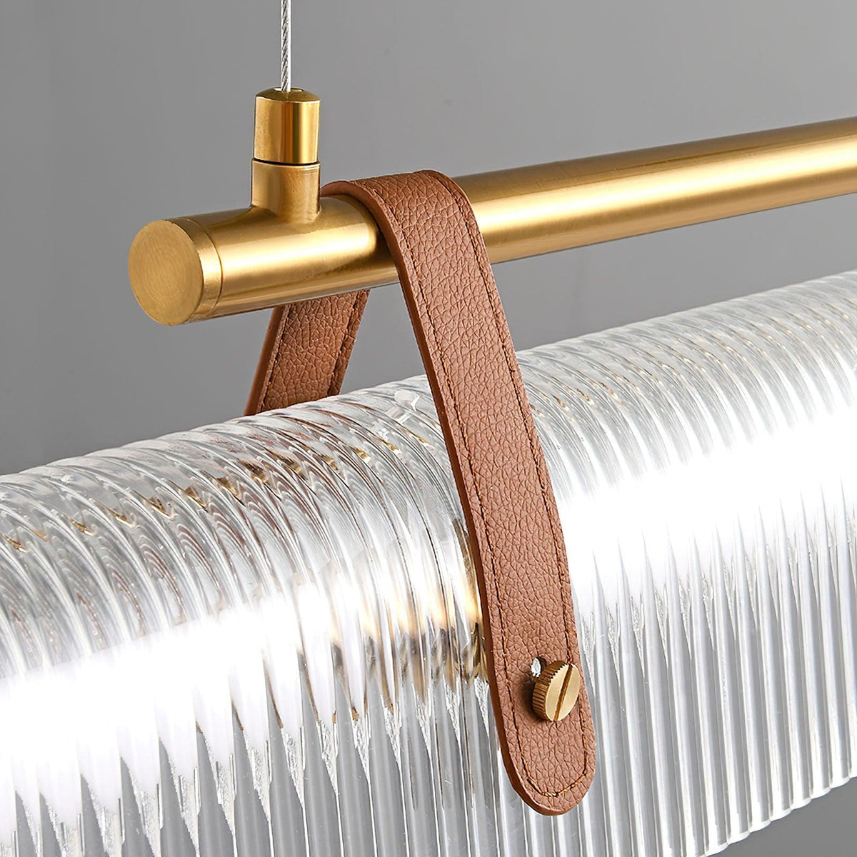 Niraenne Moderne hanglamp van acryl met lineair ontwerp voor eetkamer