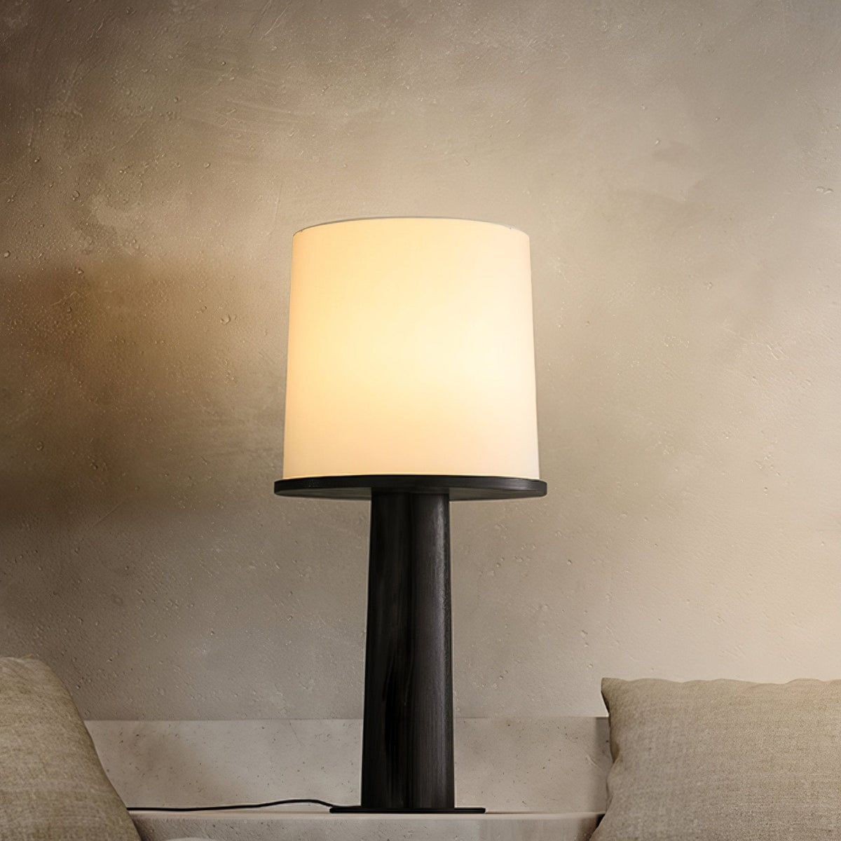 Rinirielle Houten Stoffen Moderne tafellamp