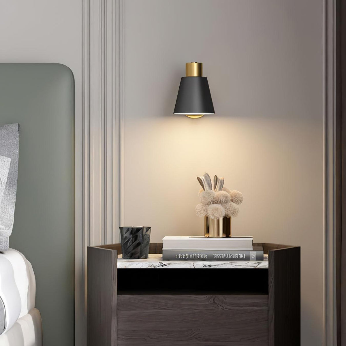 Eurmiros Moderne minimalistische wandlamp met verstelbare arm
