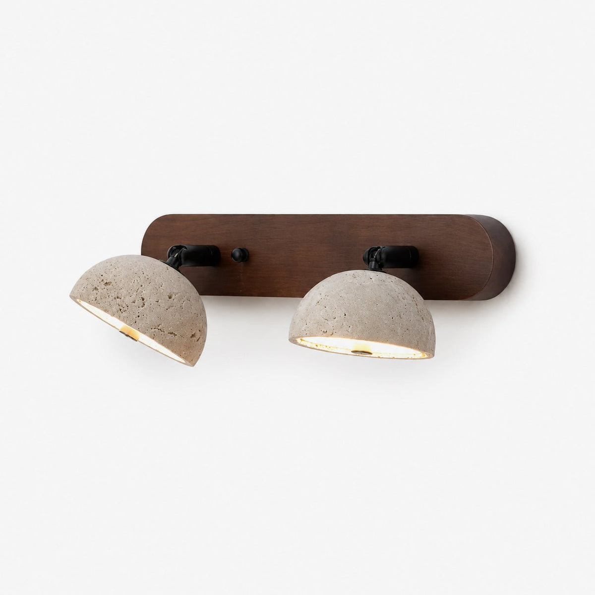 Valienne travertin koepelvormige wandlamp