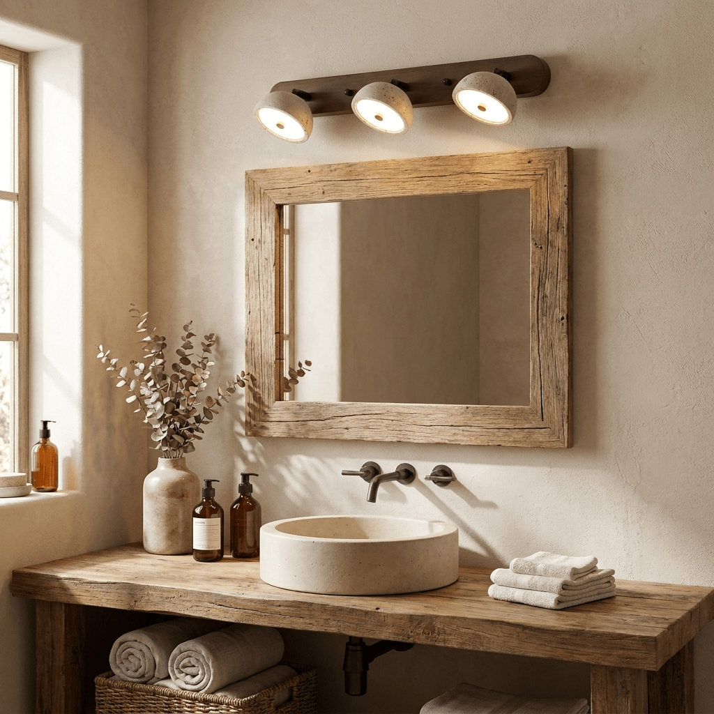 Valienne travertin koepelvormige wandlamp