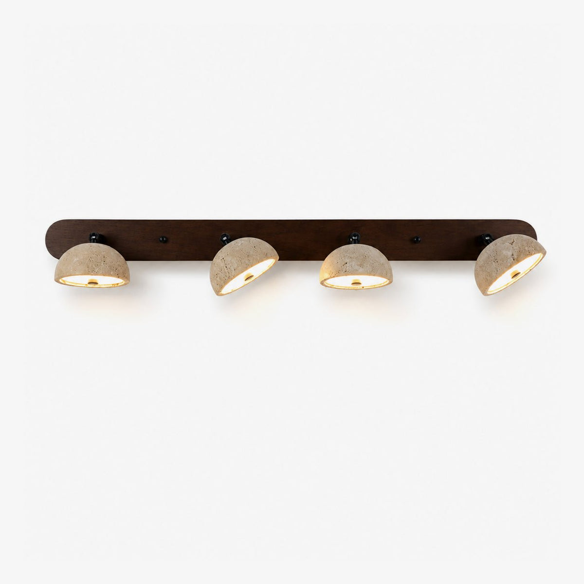 Valienne travertin koepelvormige wandlamp