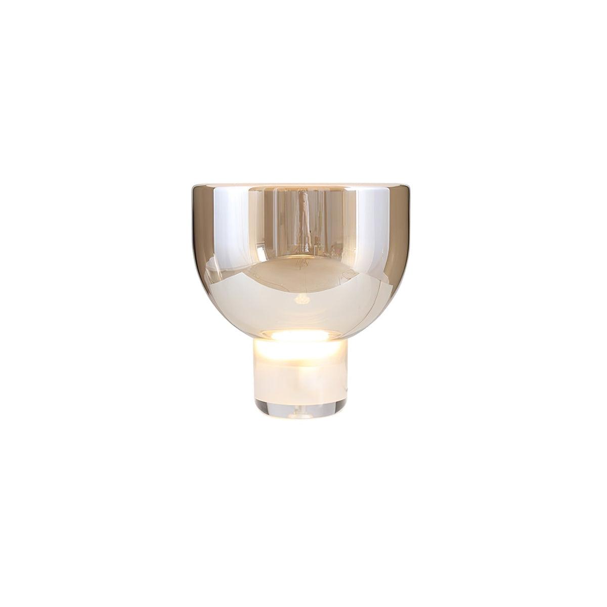 Cavm elegante tafellamp van glas