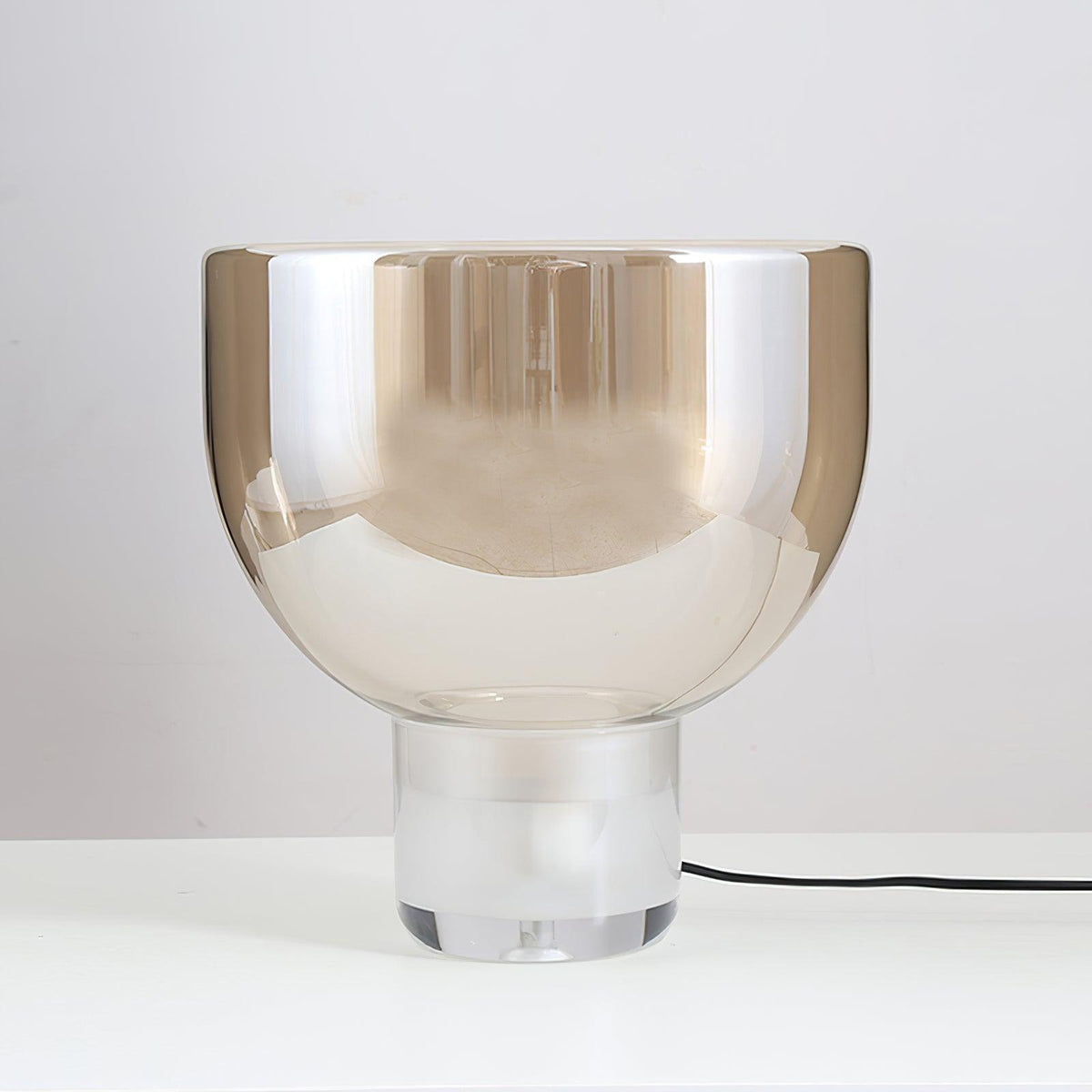 Cavm elegante tafellamp van glas