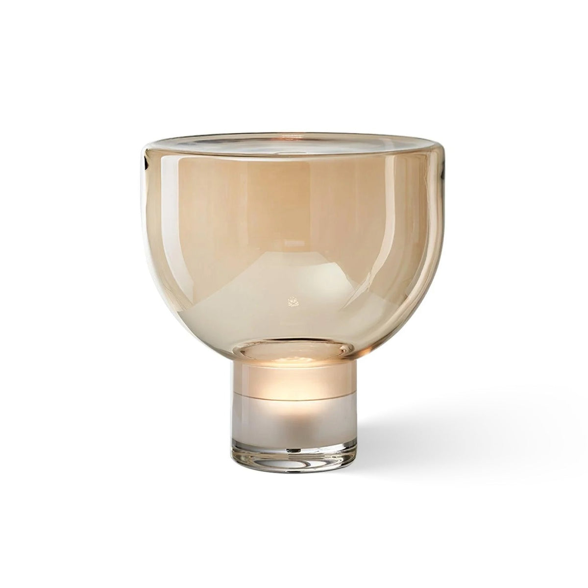 Cavm elegante tafellamp van glas