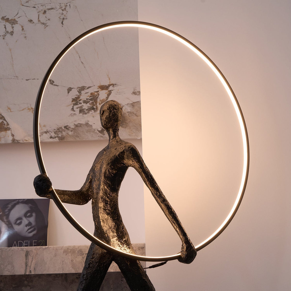 Cirarelia vloerlamp sculptuur LED figuur