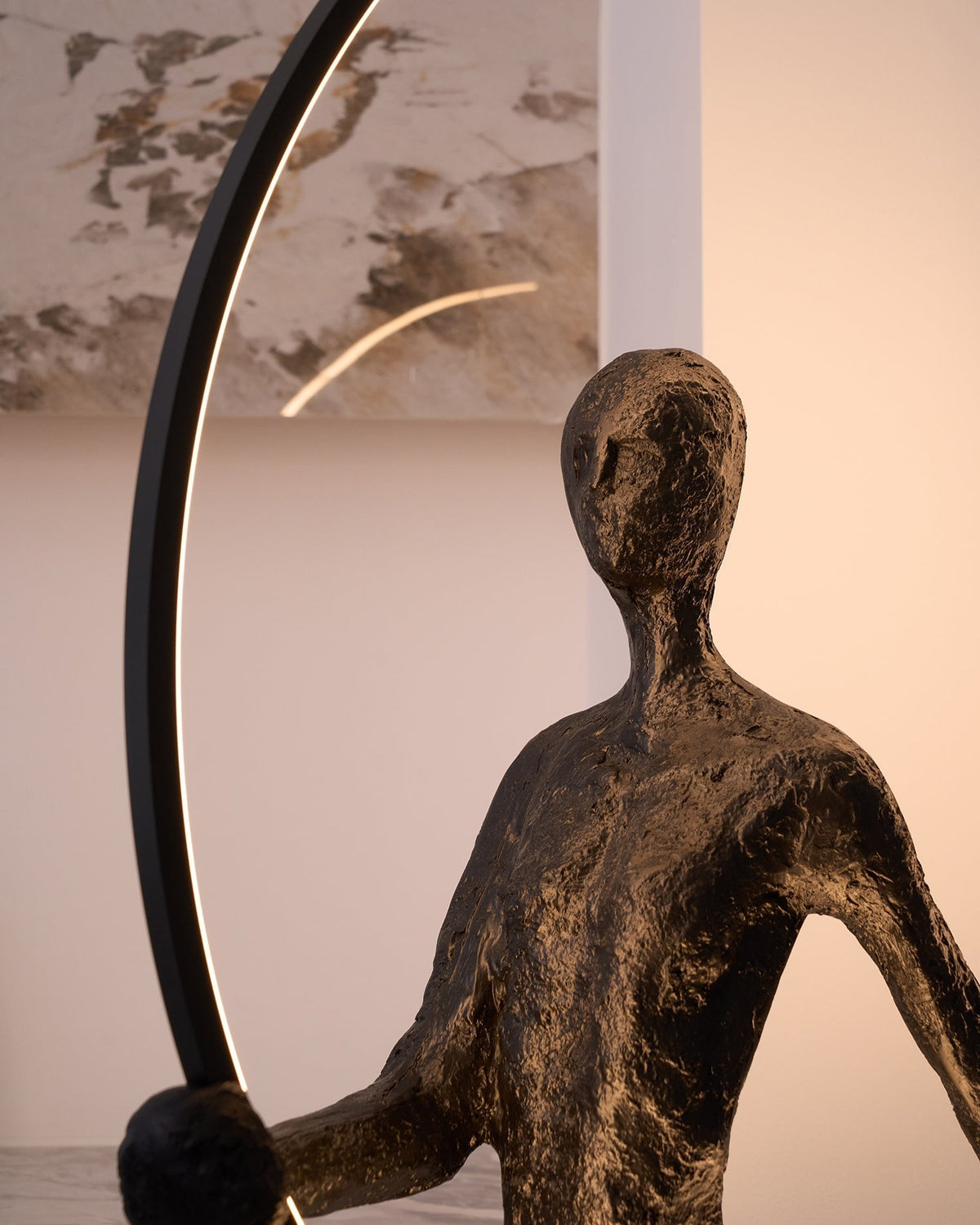 Cirarelia vloerlamp sculptuur LED figuur