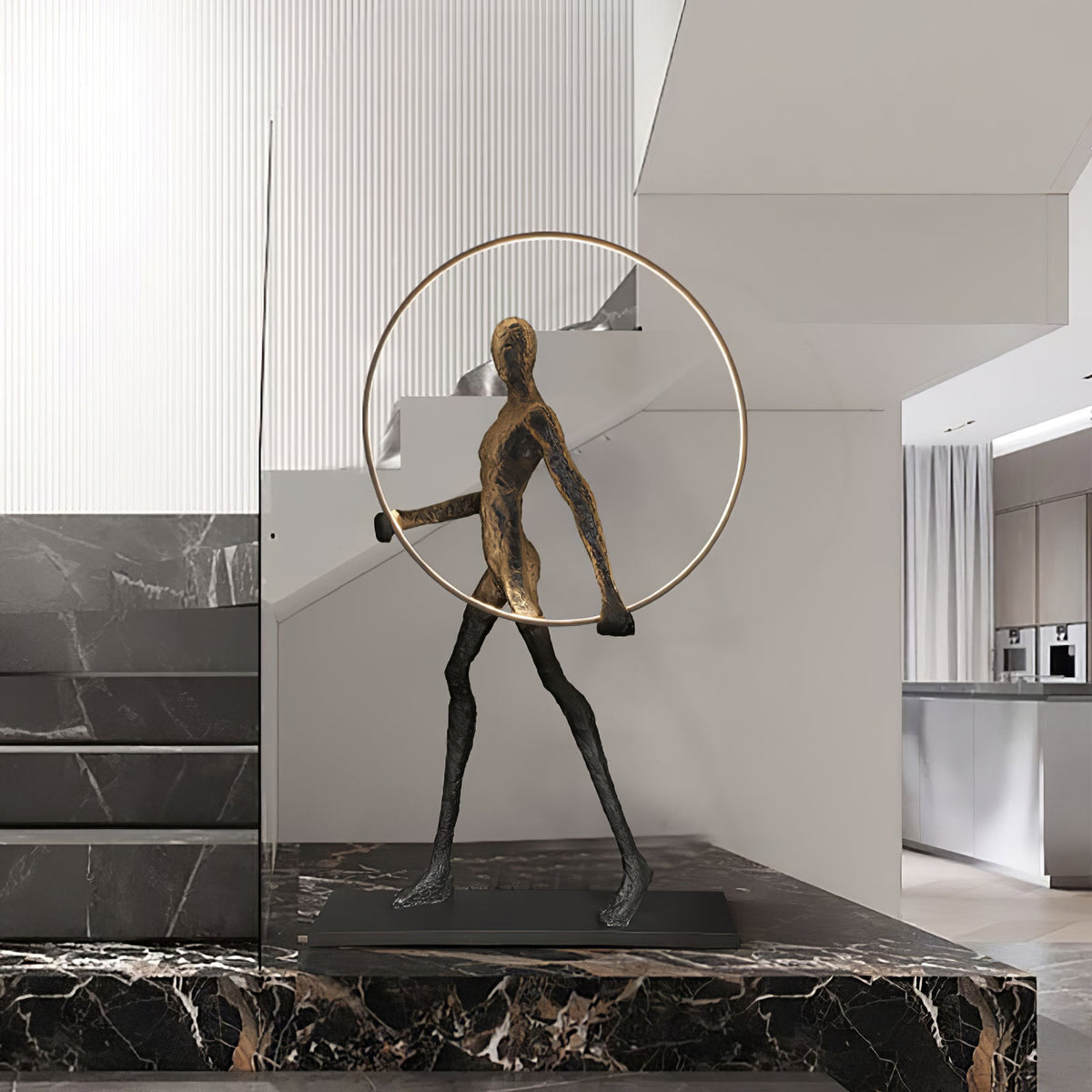 Cirarelia vloerlamp sculptuur LED figuur