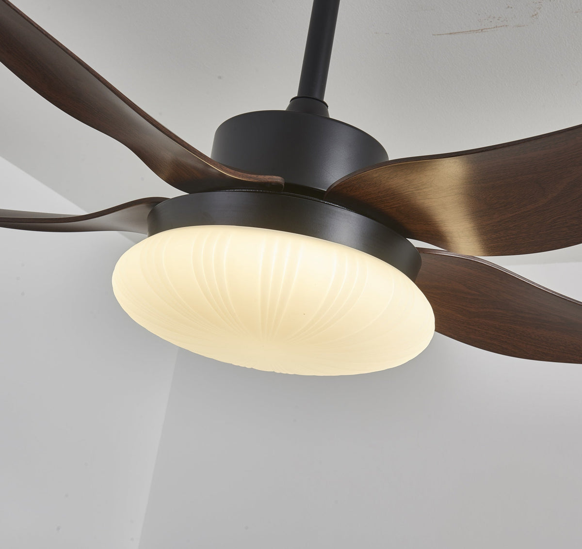 Zerith modern Hout Plafondventilator met lamp