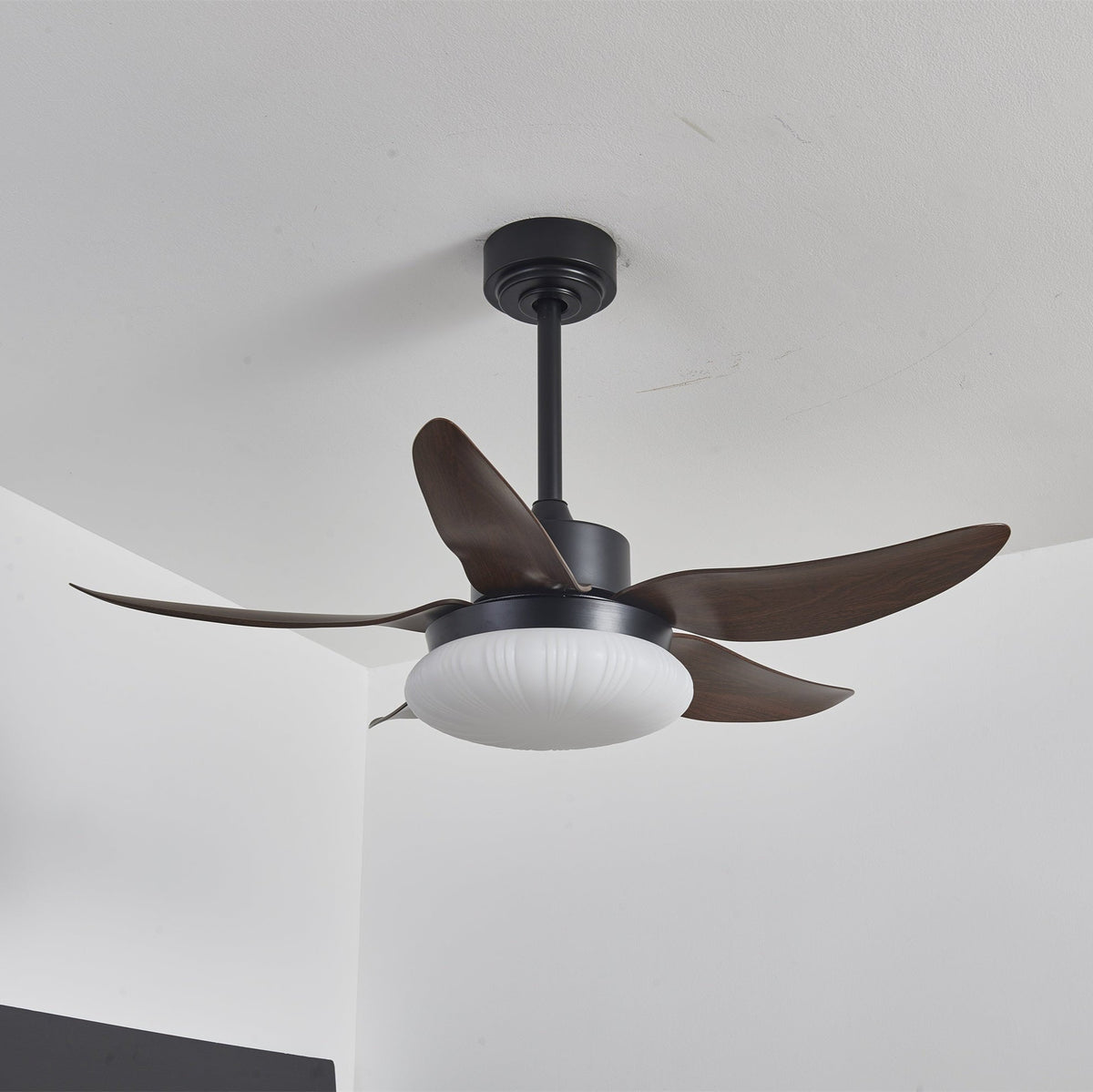 Zerith modern Hout Plafondventilator met lamp