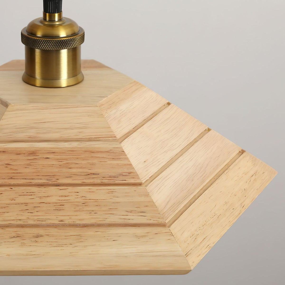 Evys Traditionele hanglamp van hout