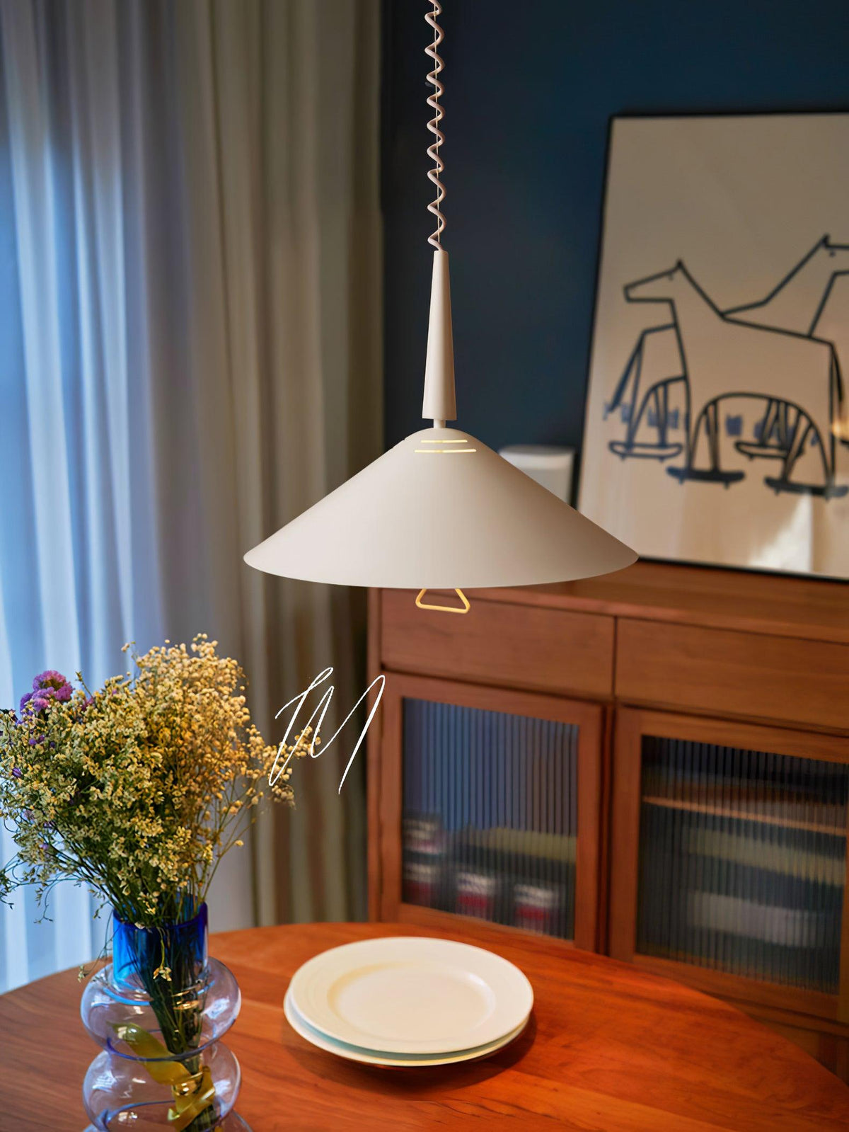 Jolvin Moderne minimalistische retro hanglamp