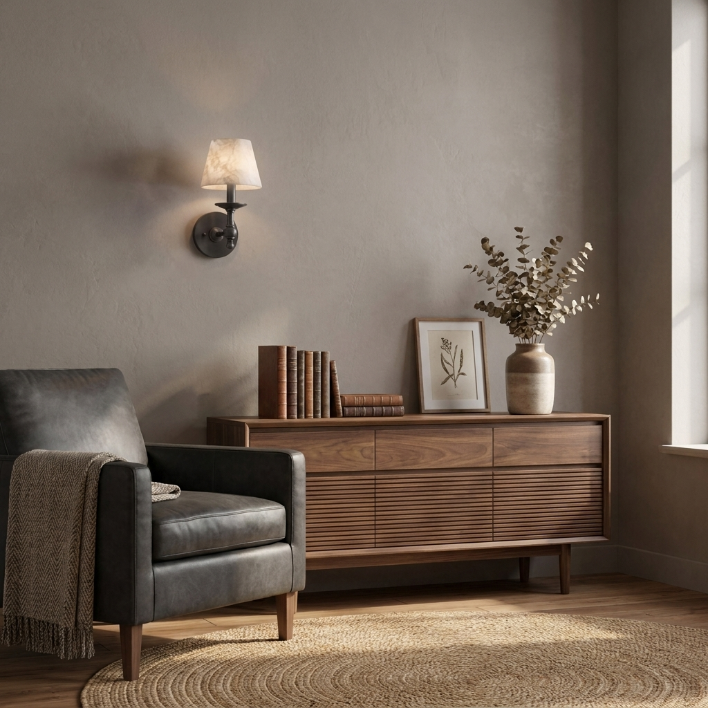 Corvenford Albasten wandlamp