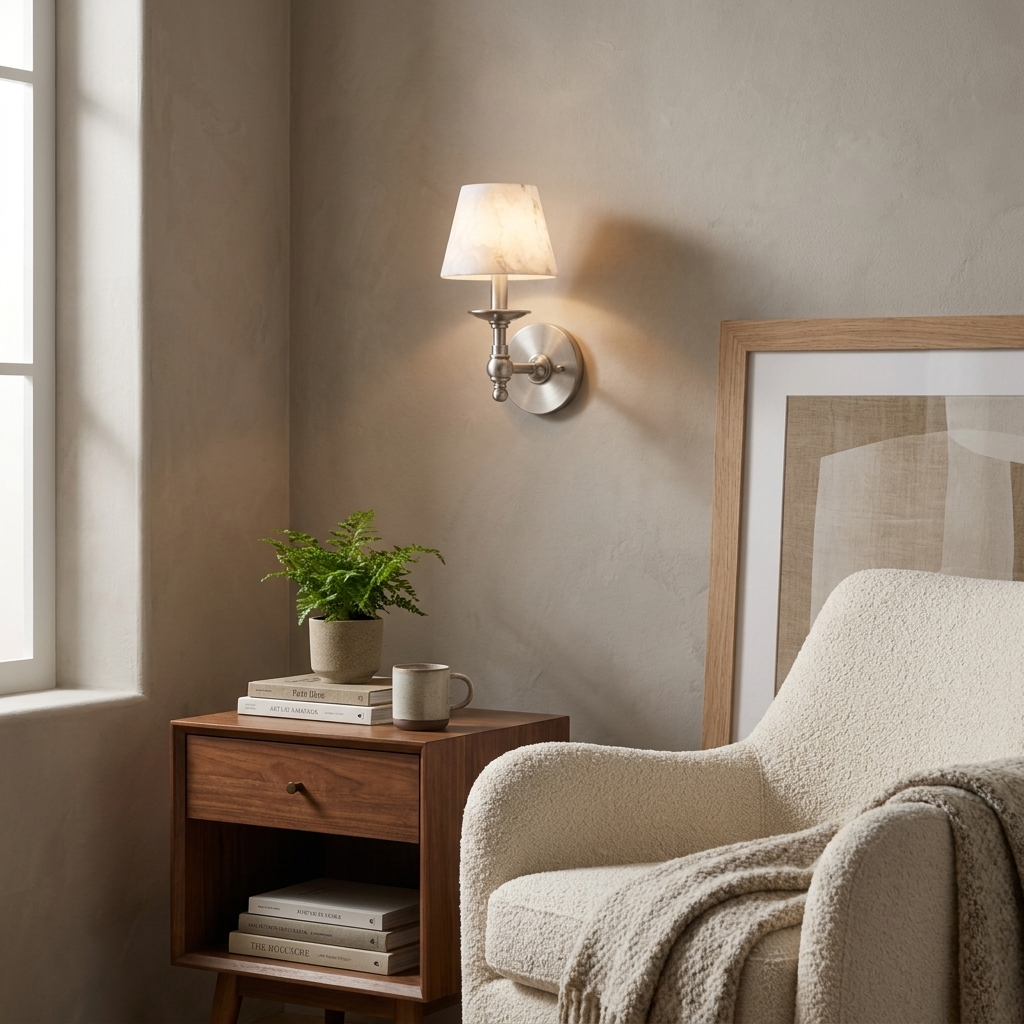 Corvenford Albasten wandlamp