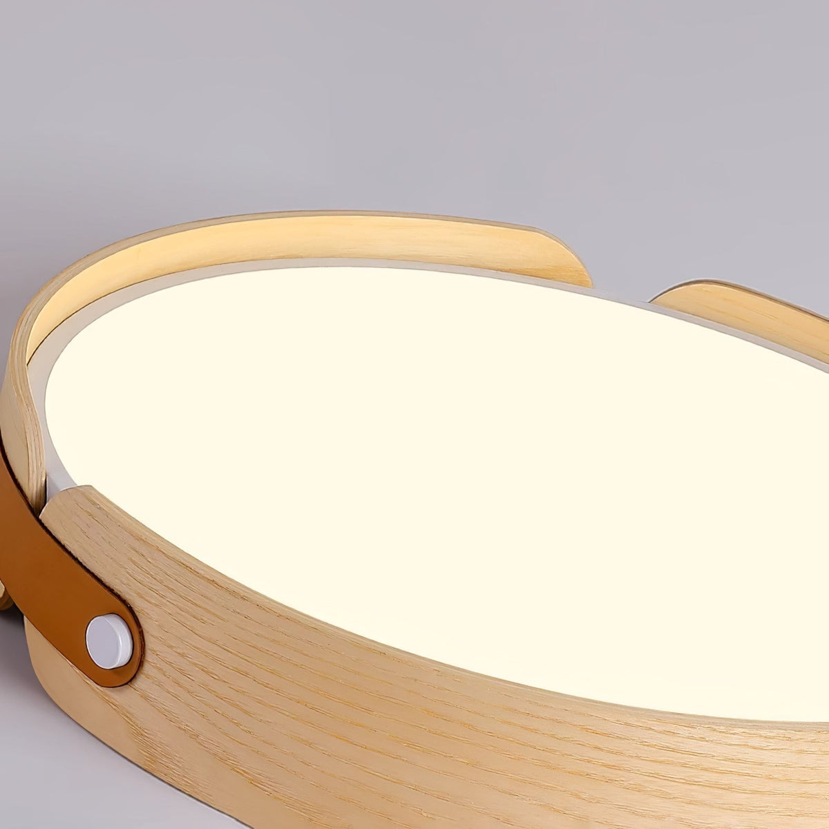 Edan Moderne minimalistische plafondlamp van hout