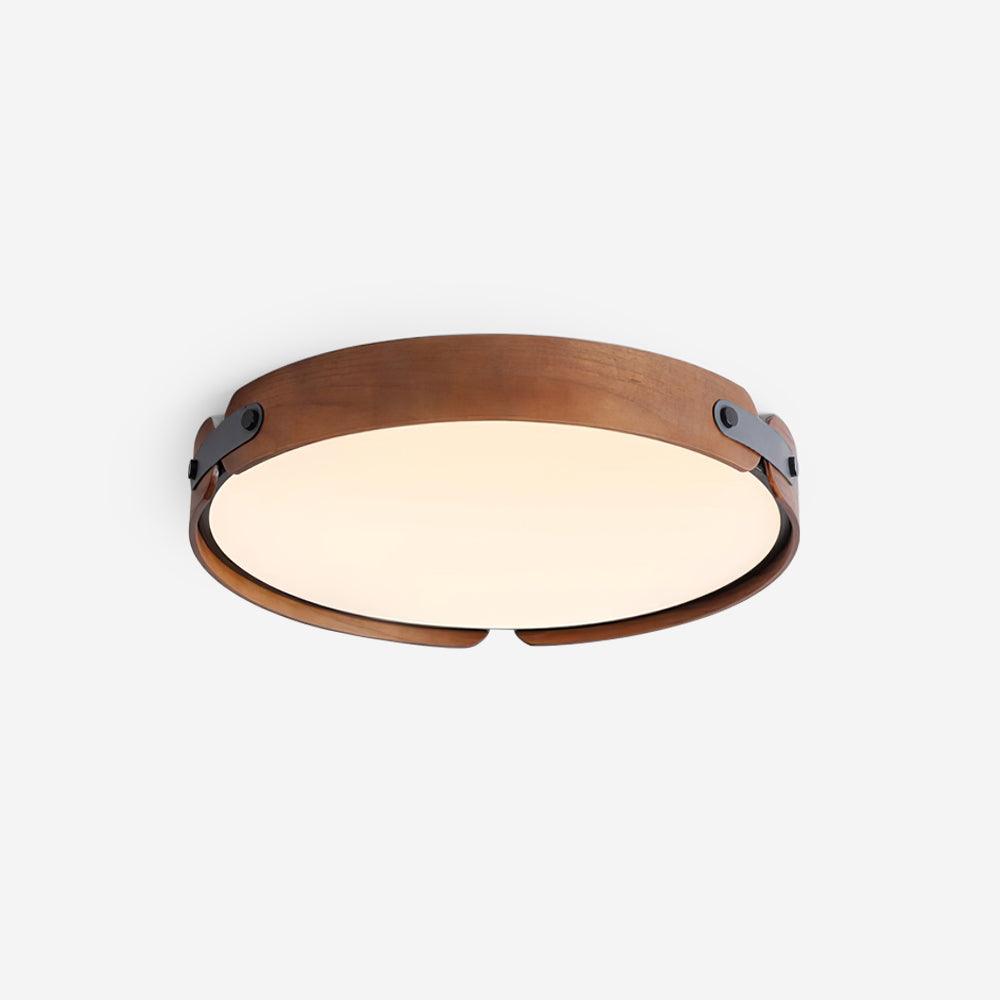 Edan Moderne minimalistische plafondlamp van hout