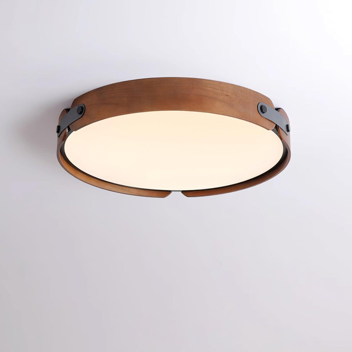 Edan Moderne minimalistische plafondlamp van hout