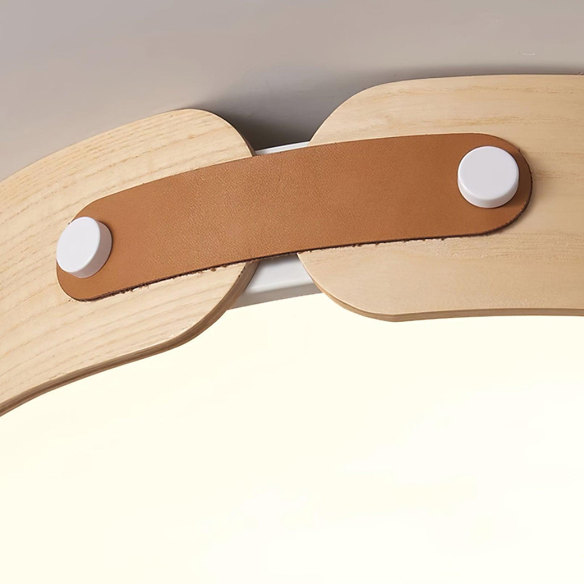 Edan Moderne minimalistische plafondlamp van hout