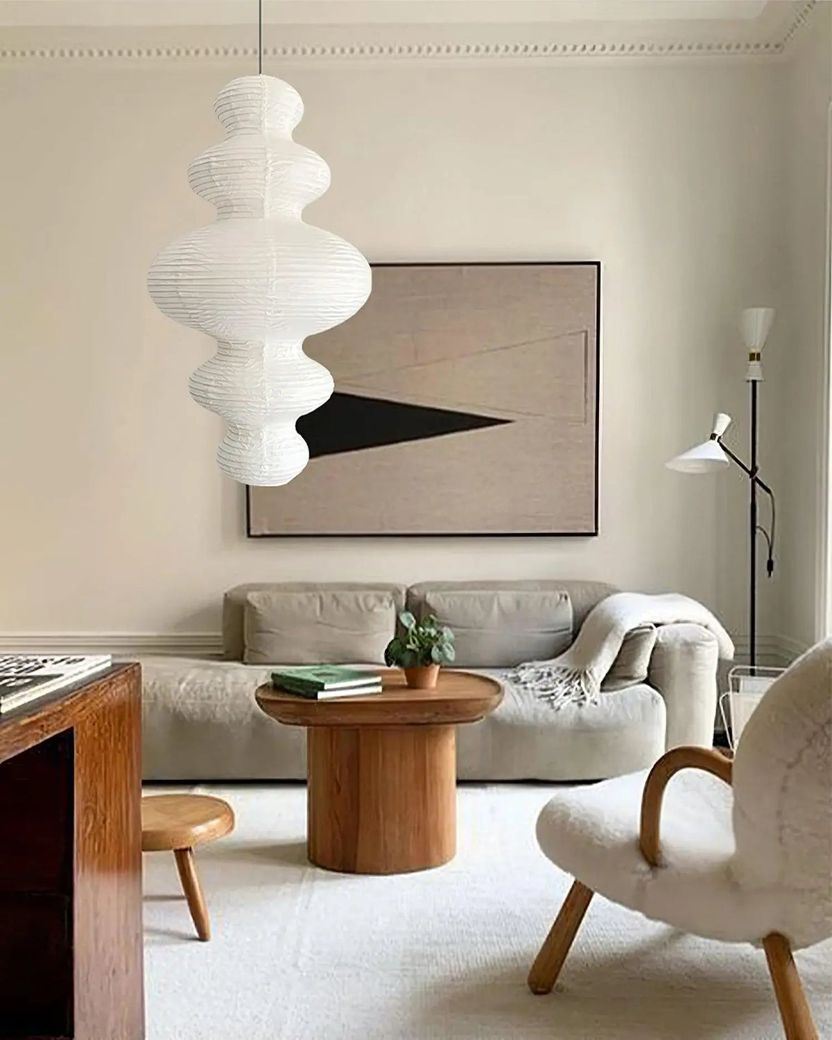 Lunivora traditionele hanglamp van papier
