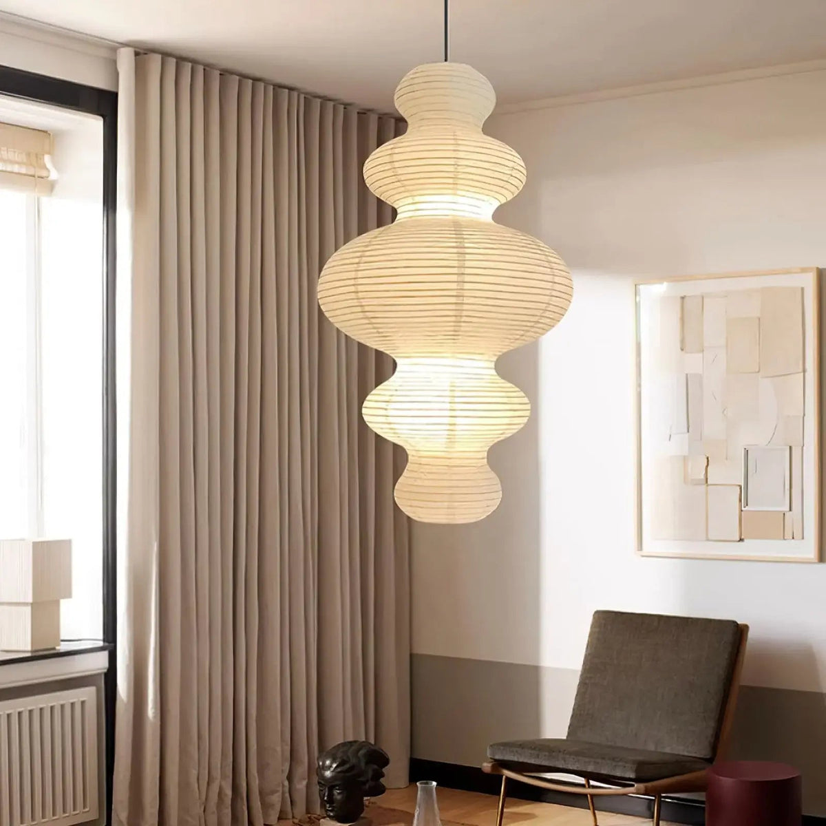 Lunivora traditionele hanglamp van papier