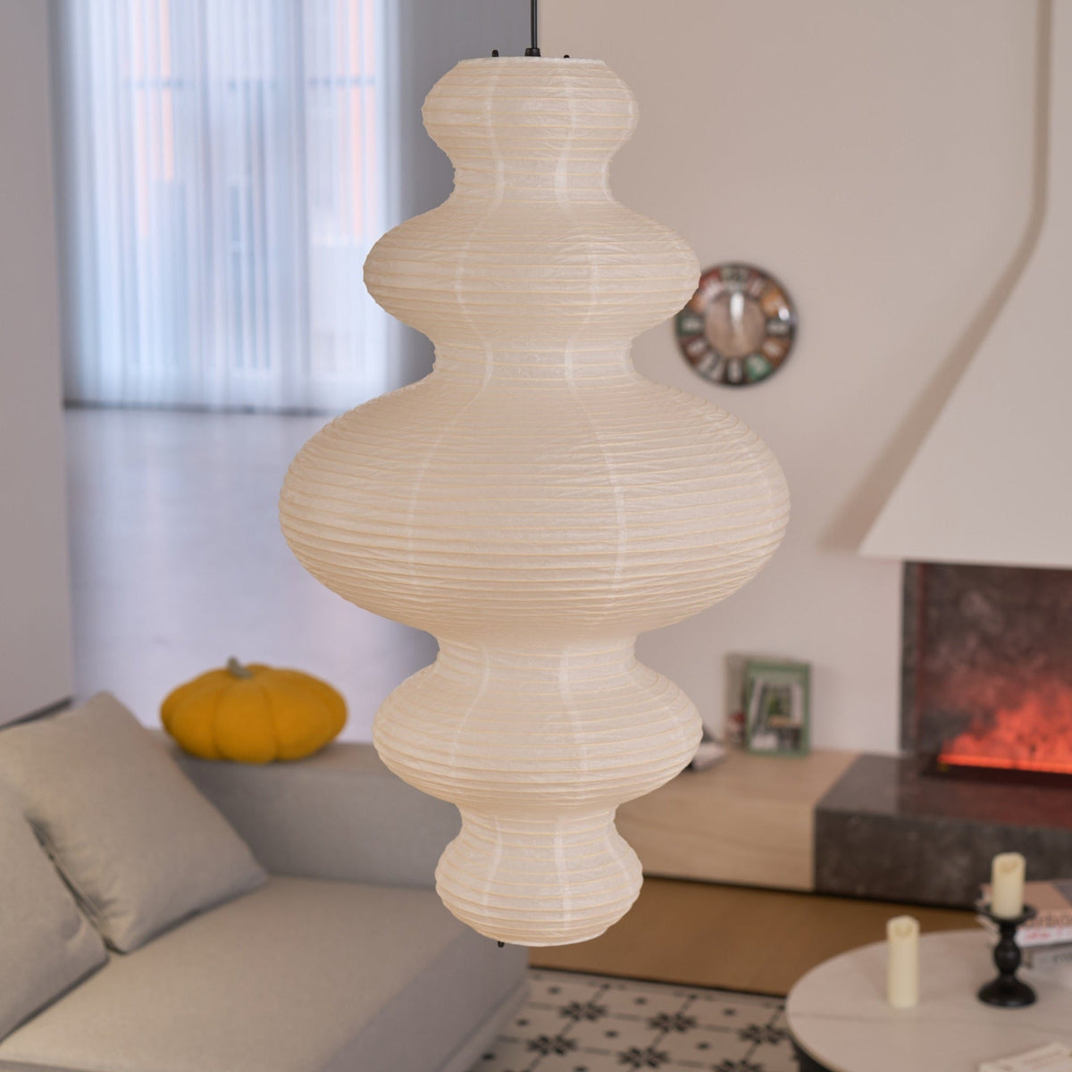 Lunivora traditionele hanglamp van papier