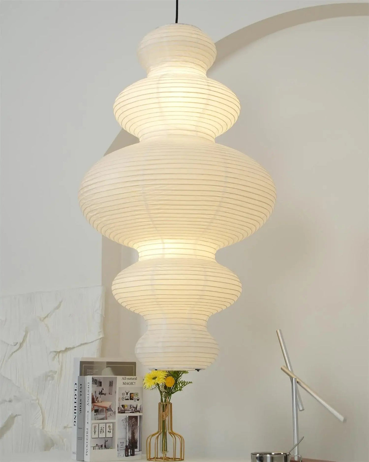 Lunivora traditionele hanglamp van papier