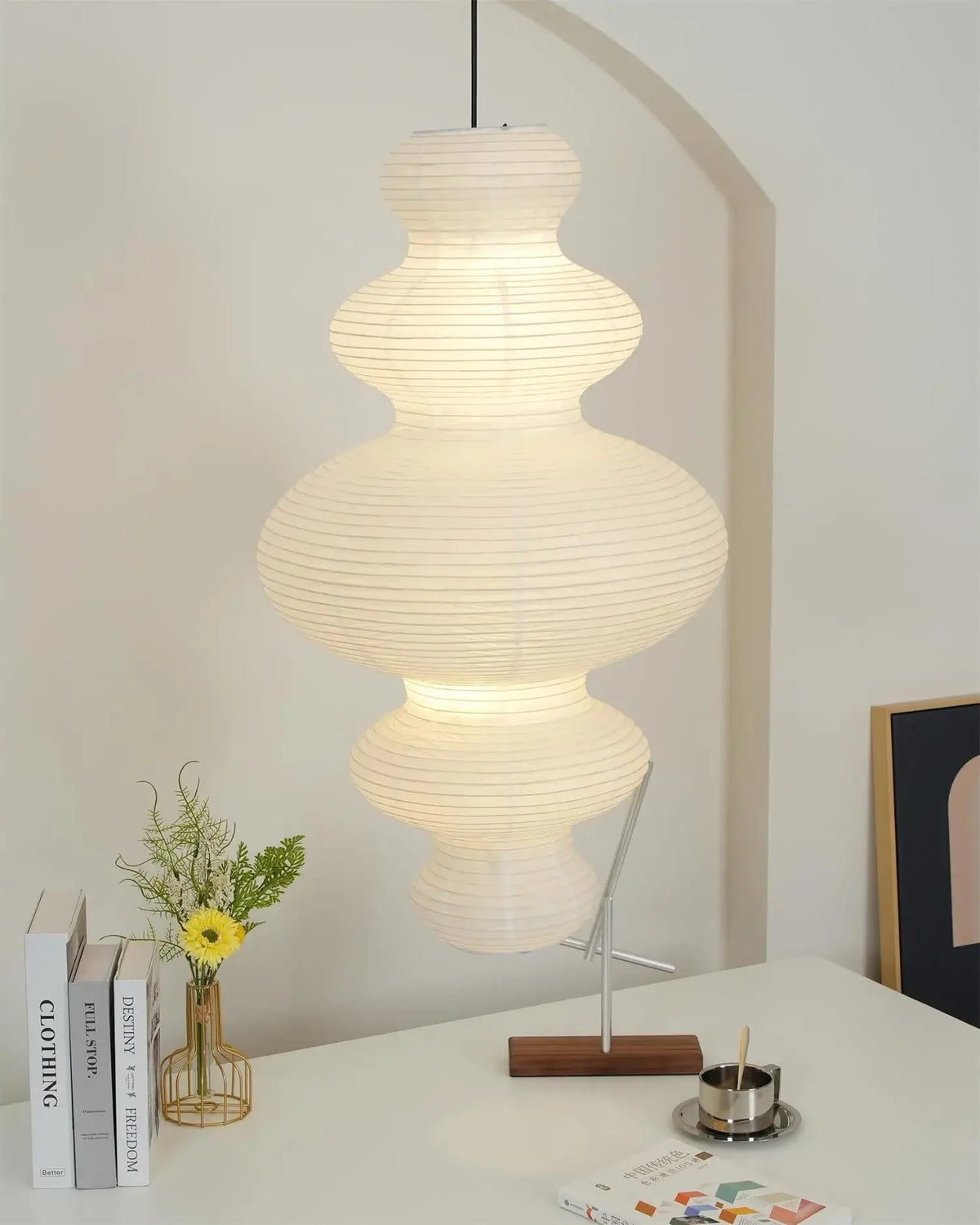 Lunivora traditionele hanglamp van papier