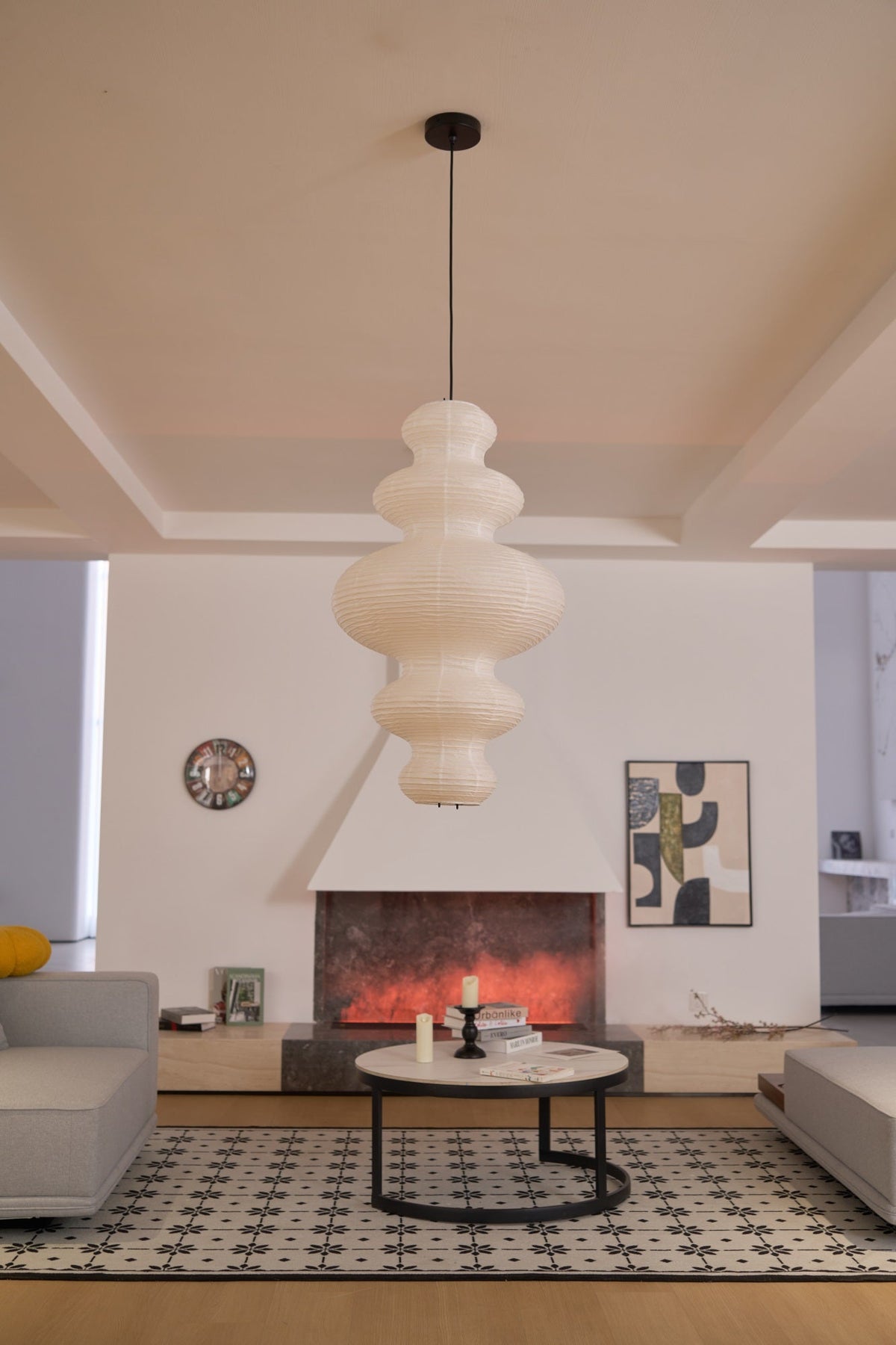 Lunivora traditionele hanglamp van papier