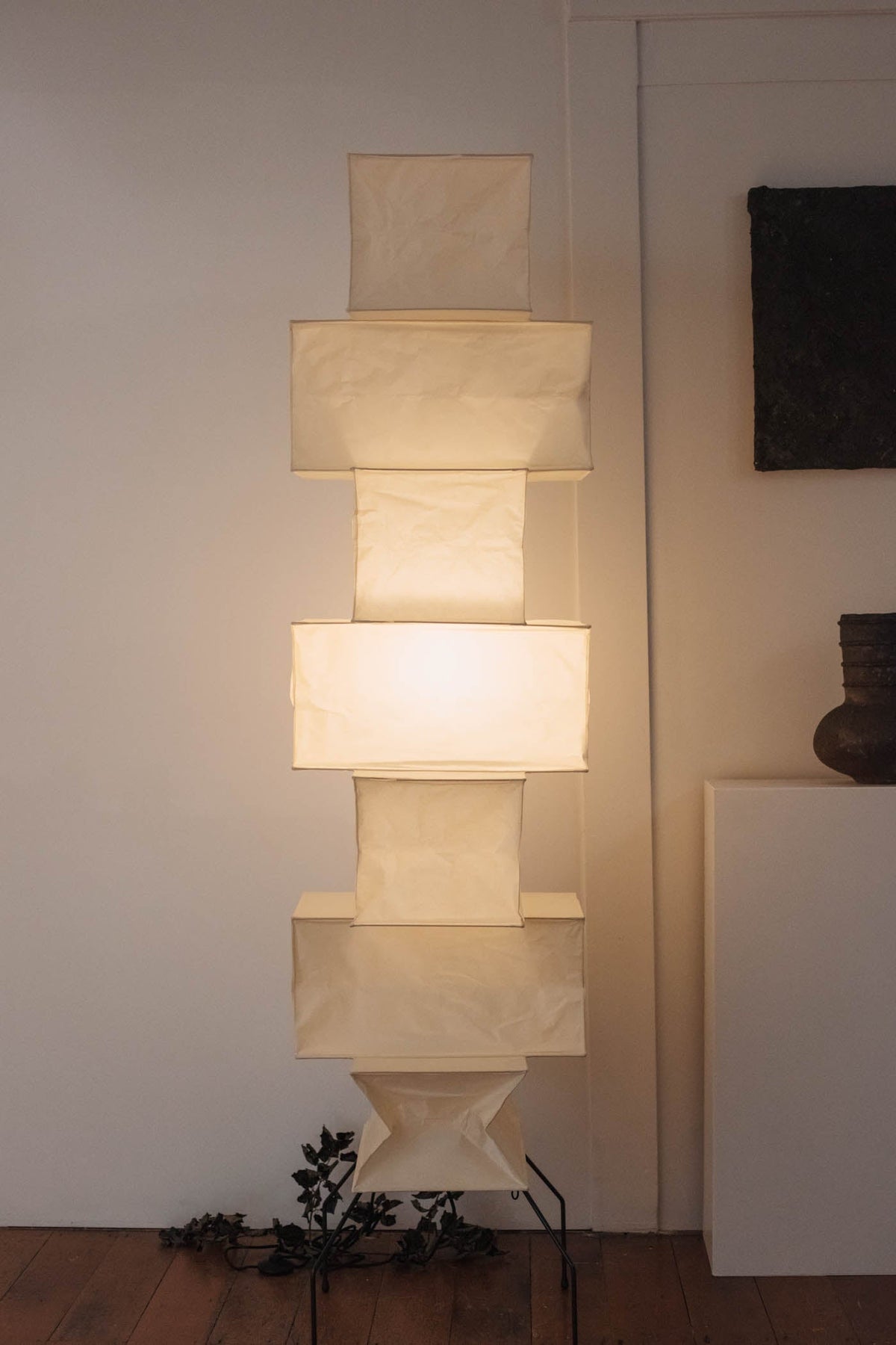 Avara vloerlamp van rijstpapier