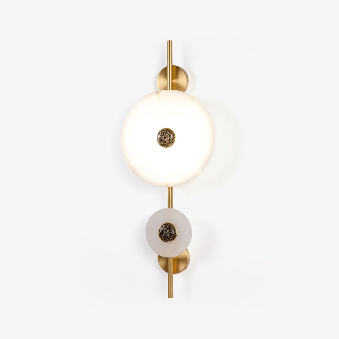 Evadne albasten wandlamp