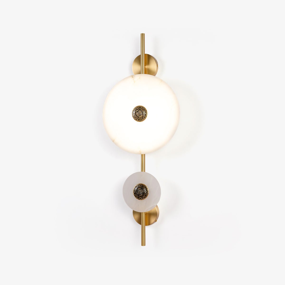 Evadne albasten wandlamp