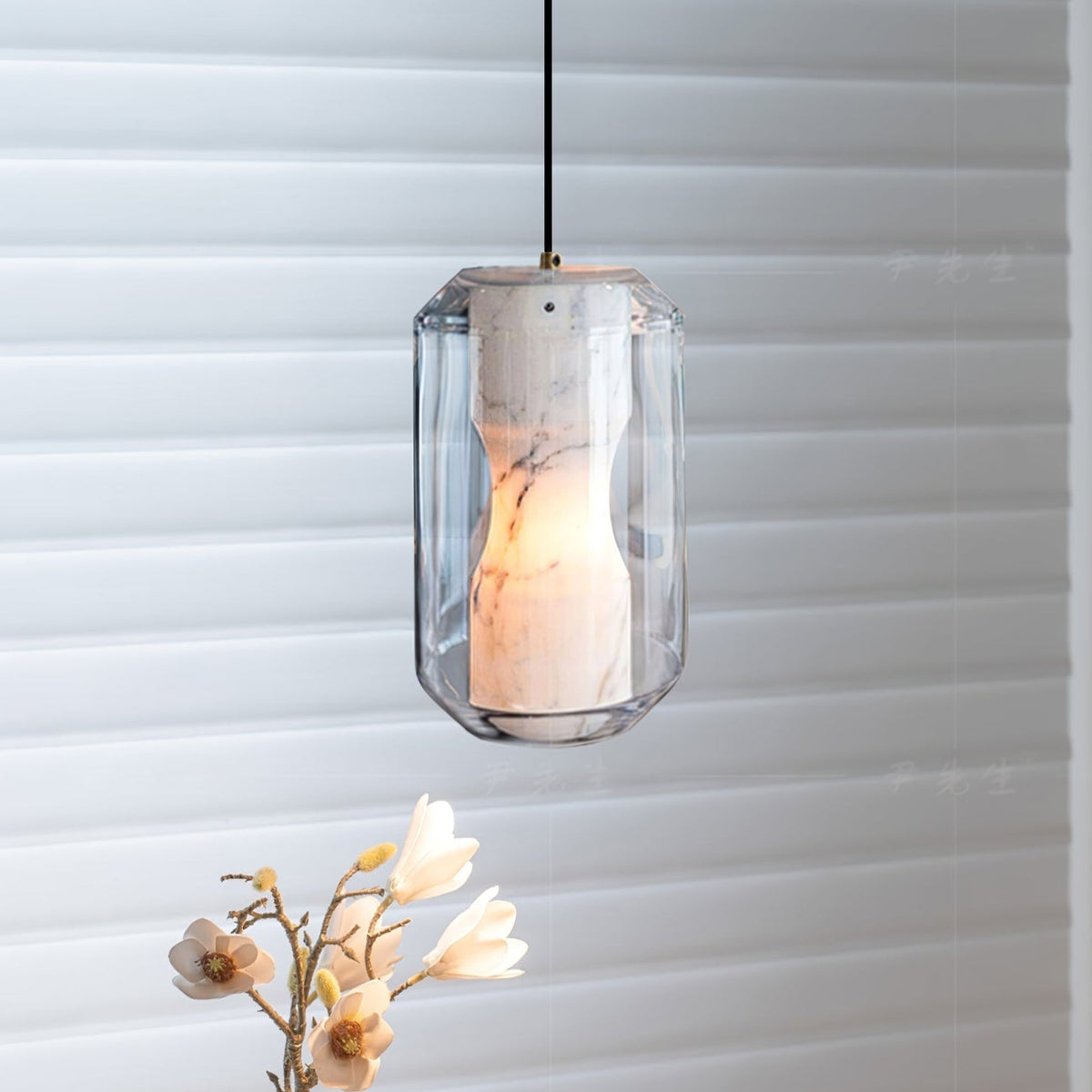 Aveneriella hanglamp albast