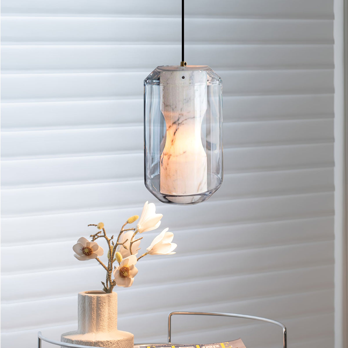 Aveneriella hanglamp albast
