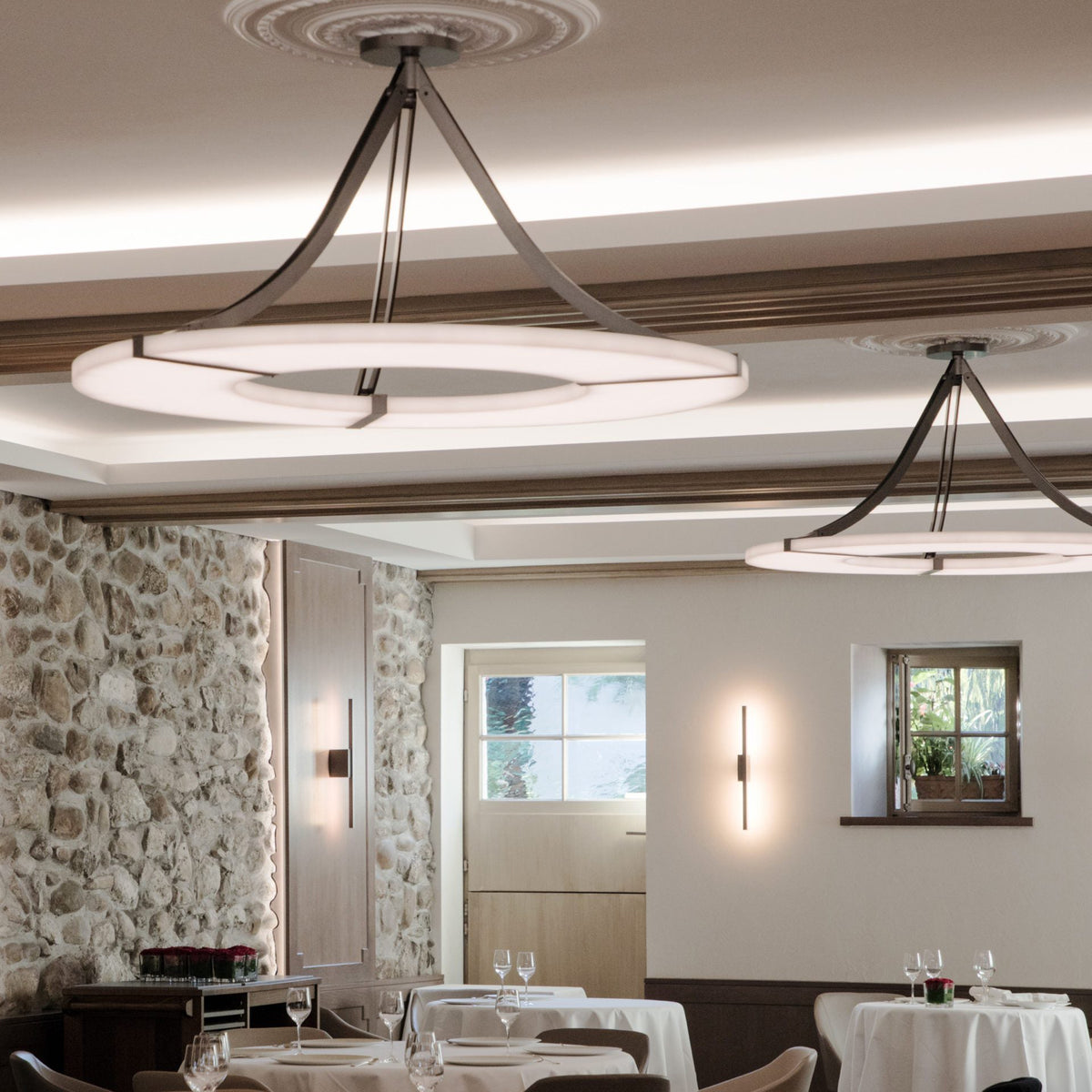 Faelor Albast Ring hanglamp