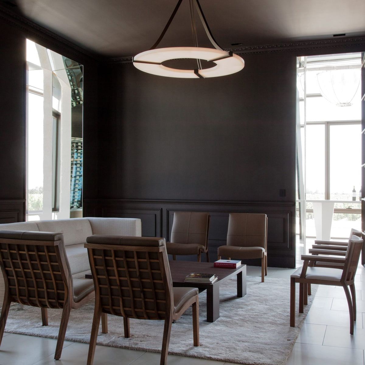 Faelor Albast Ring hanglamp