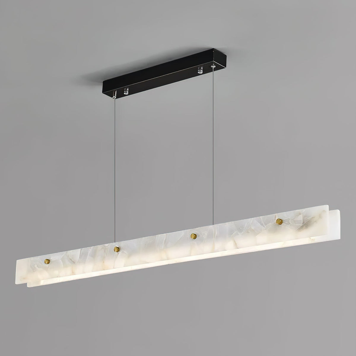 Vexor LED Moderne lineaire hanglamp van albast