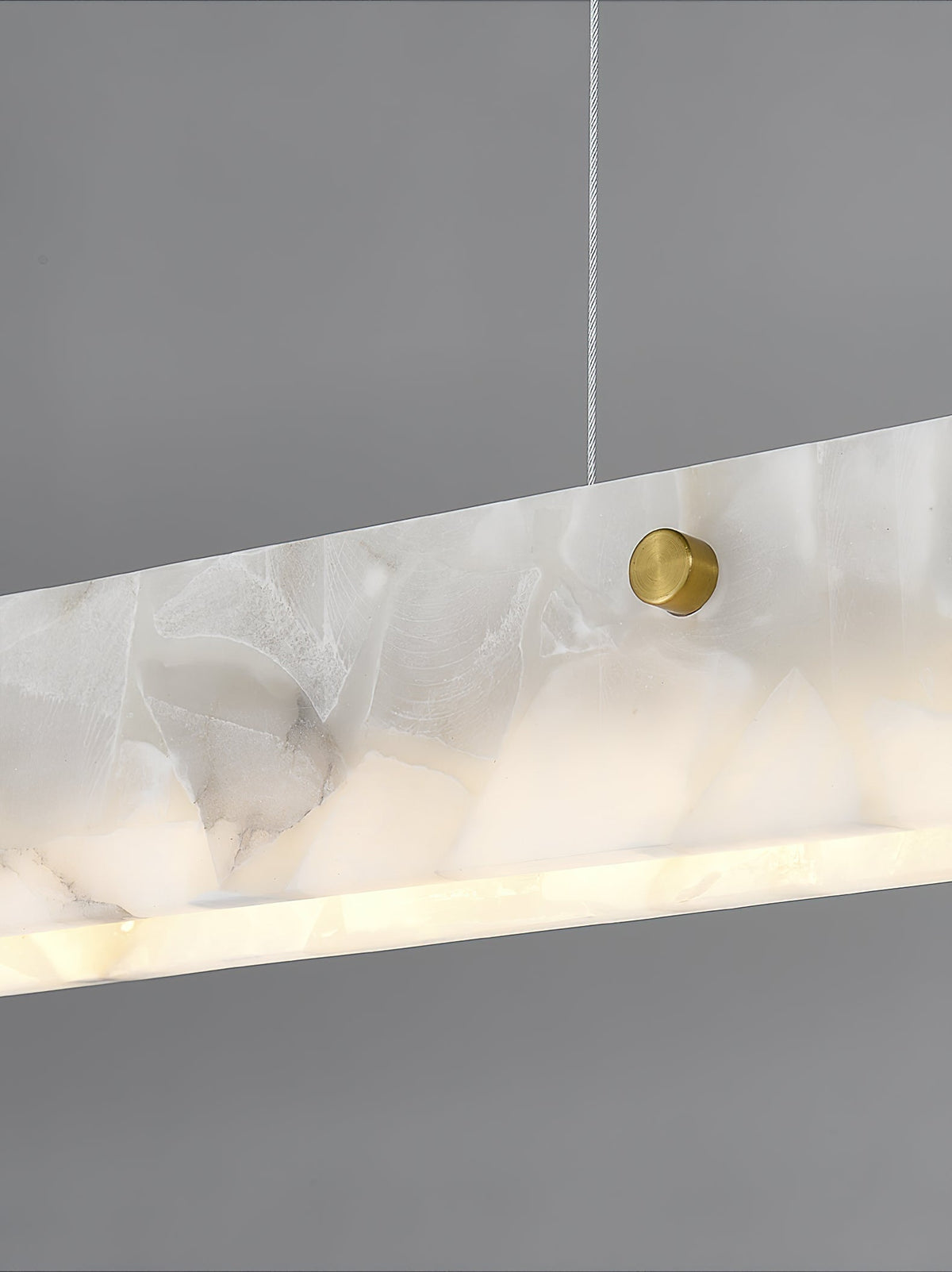Vexor LED Moderne lineaire hanglamp van albast